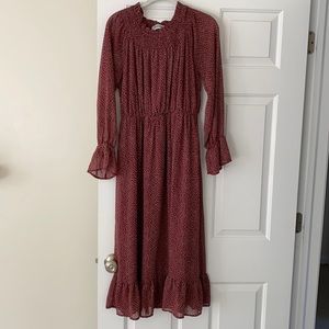 Citrus + Lemon modest fall dress